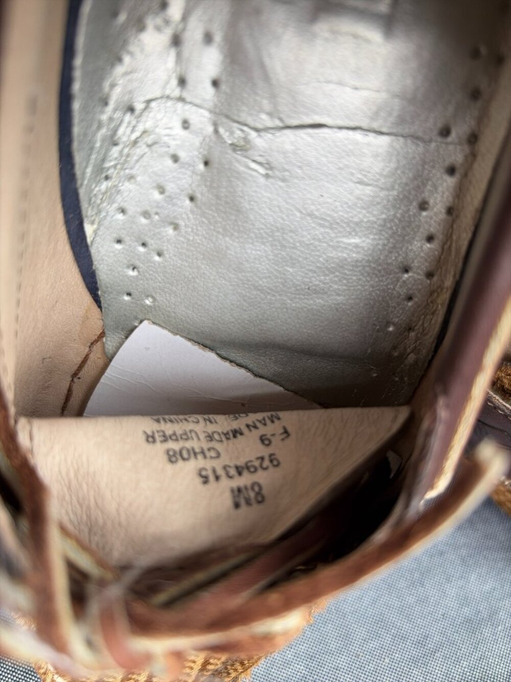 Sperry Top-Sider Authentic Original Faux Fur Houndstooth Plaid Boat Shoes size 8 - Picture 7 of 11